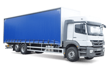 Car Hire Dagenham - 26 Tonne Curtain Side Truck - Truck hire Dagenham